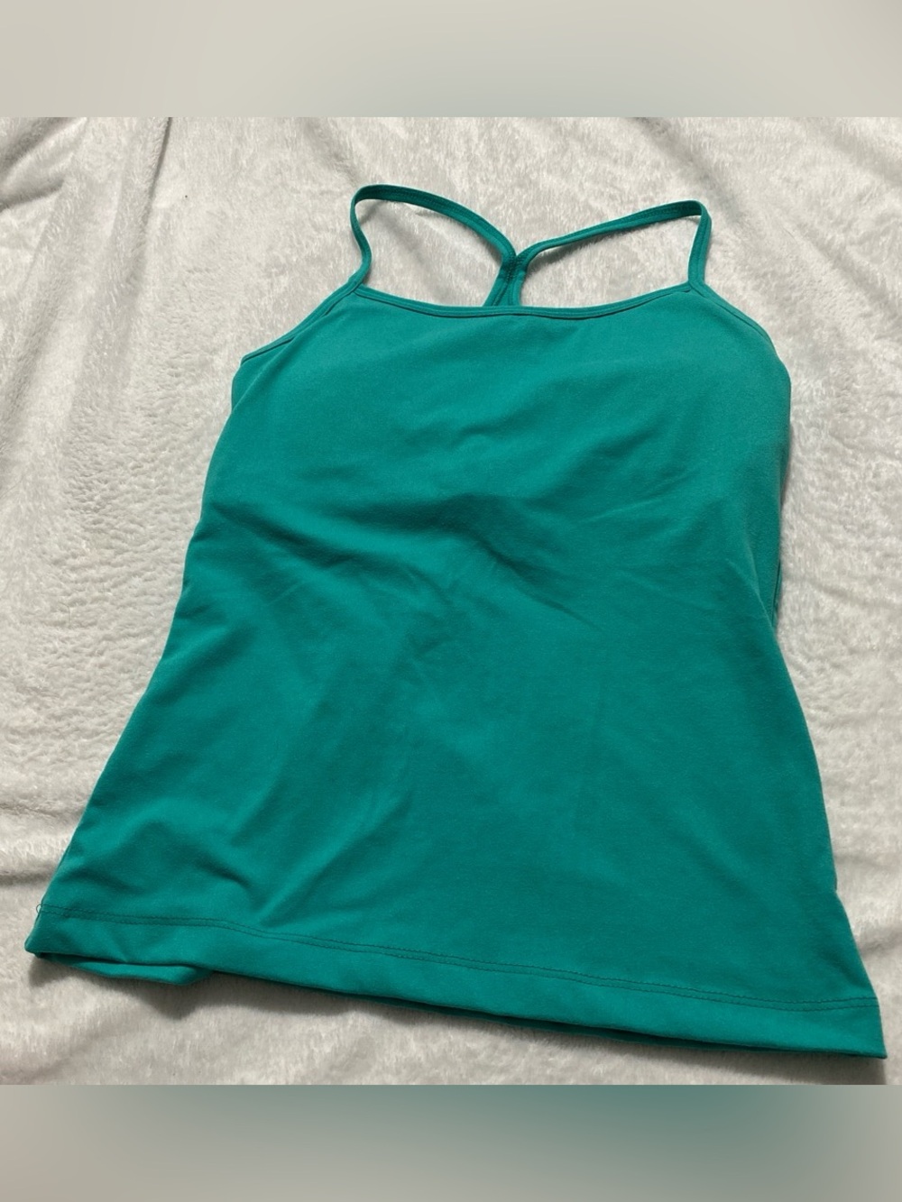 Marika Teal Double-Strap Camisole